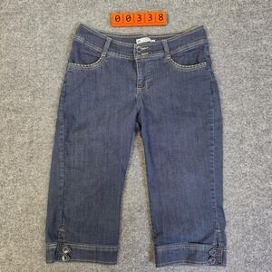 Y2K 2000s Low Rise Capri Jeans by Lee Size 4P